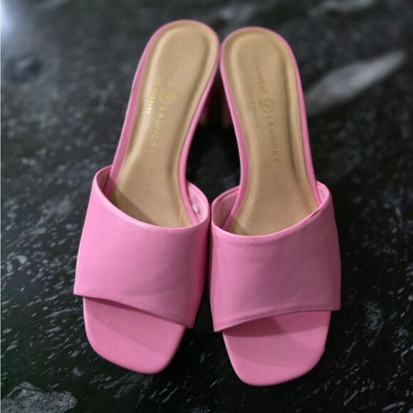 BRAND NEW CHINESSE LAUNDRY ELEGANT WOMEN's BLOCK HEEL SQUARE TOE SANDAL - Picture 3 of 15